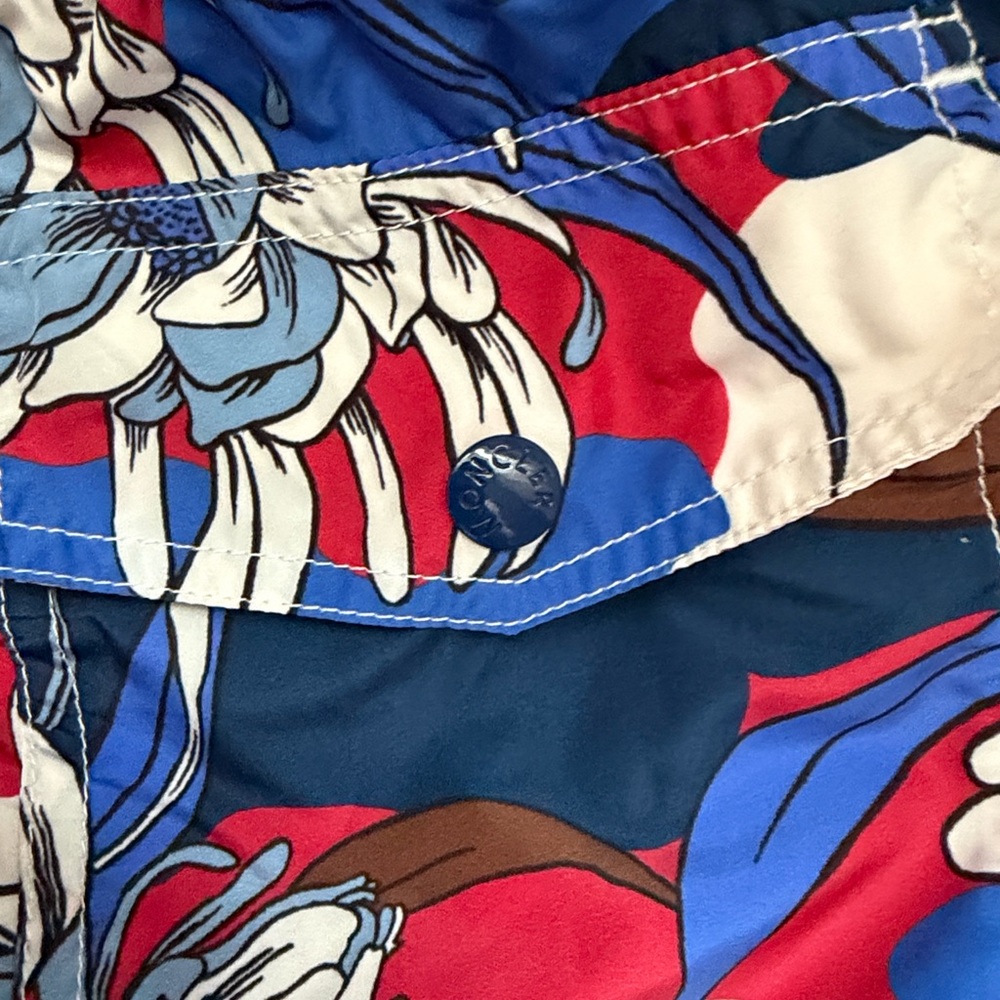 Moncler Floral Board Shorts - Red, Blue, White ⭐️ Host Pick⭐️ - Picture 7 of 8